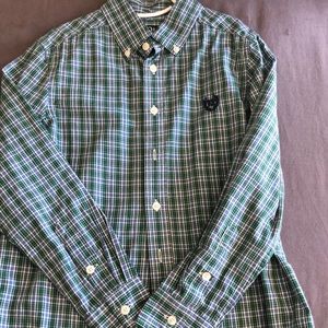 Chaps Adorable patterned boys button down